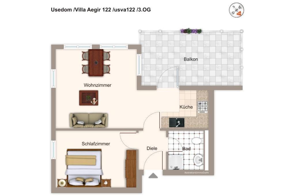 Villa Aegir Villa Aegir 122 Heringsdorf  Bagian luar foto